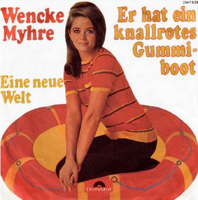 Wencke und Gummiboot